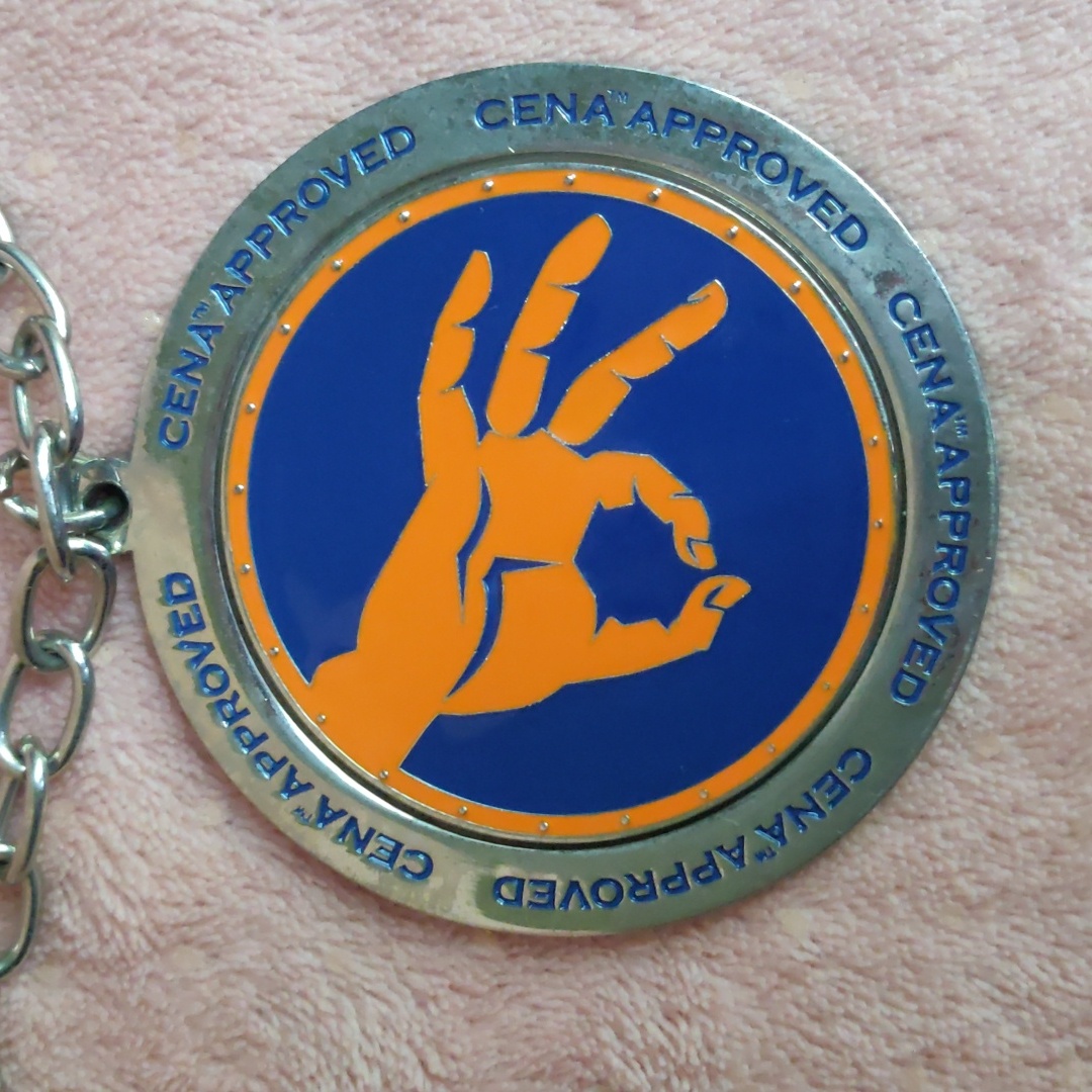 John Cena Approved Wrestling Medallion 2010 Wwe